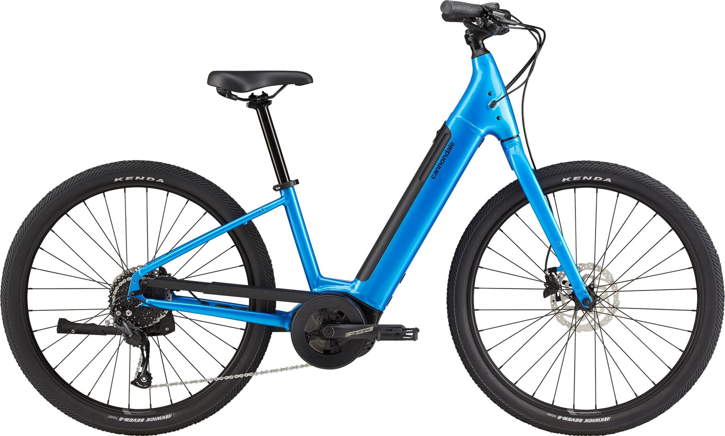 Cannondale Adventure Neo 4 Electric Hybrid Bike 2025 - Blue