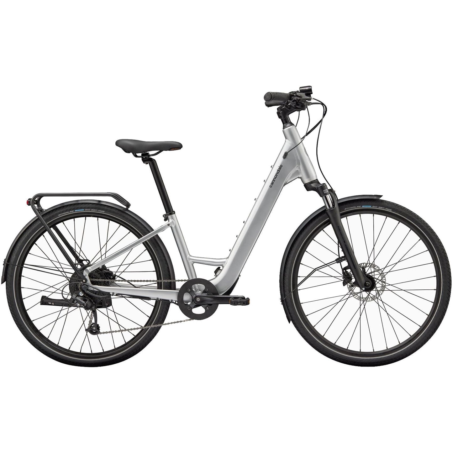 Cannondale Mavaro Neo SL 2 Low-Step Electric Hybrid Bike 2025 - Mercury