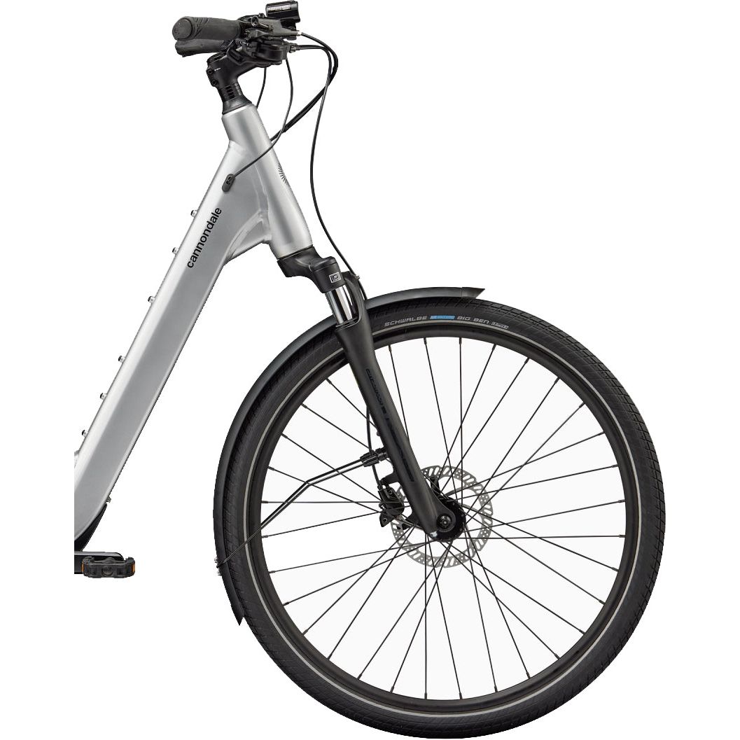 Cannondale Mavaro Neo SL 2 Low-Step Electric Hybrid Bike 2025 - Mercury