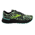 Brooks Adrenaline GTS 21 Wild Cheetah — Ocean - Black - Nightlife — Size B — Width 10.5 — Front View