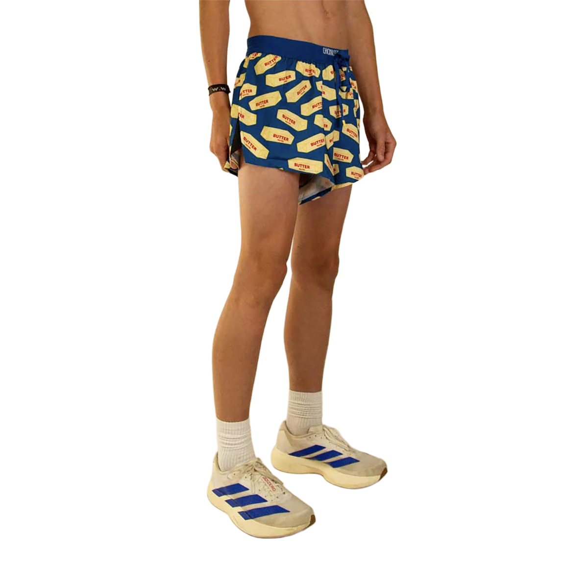 ChicknLegs 5" DS Running Shorts — Puerto Rico Flag — Size XSmall — Front View