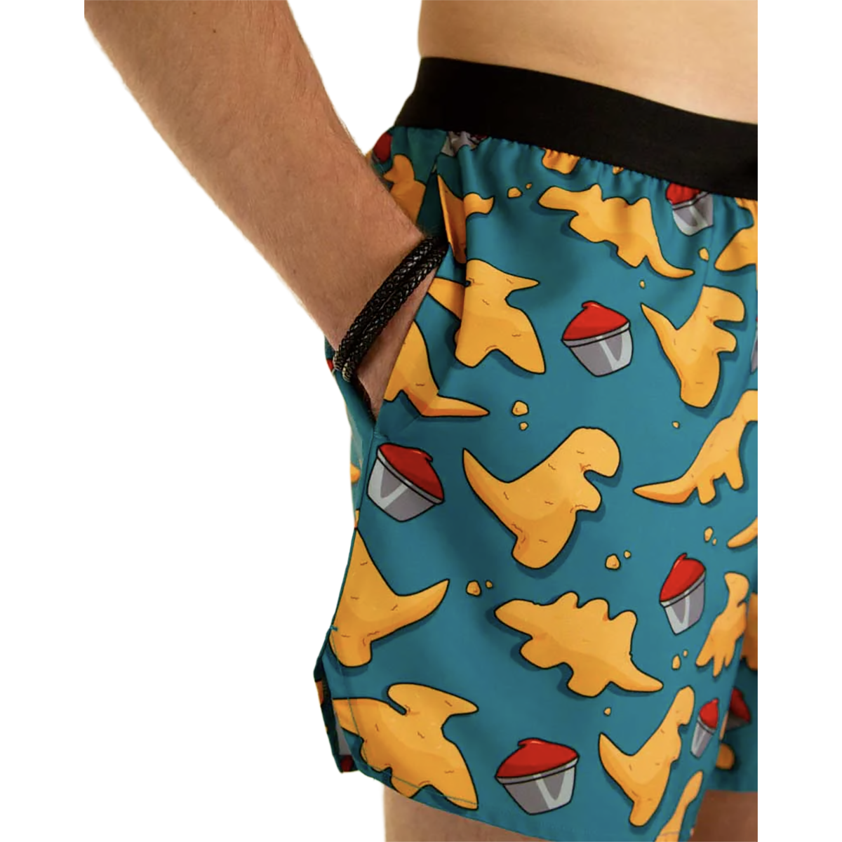 ChicknLegs 5" DS Running Shorts — Puerto Rico Flag — Size XSmall — Alternate View 15