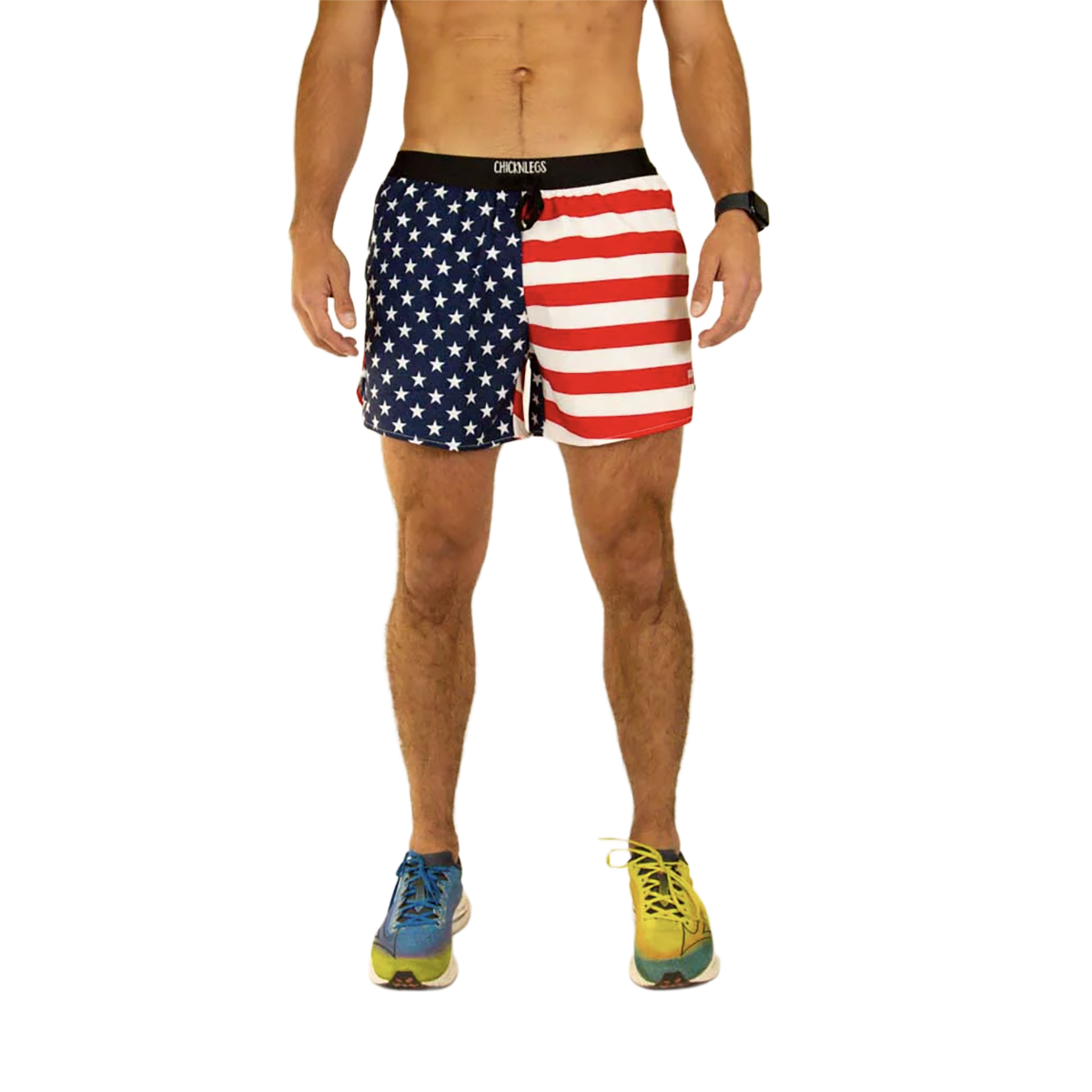 ChicknLegs 5" DS Running Shorts — Puerto Rico Flag — Size XSmall — Alternate View 23