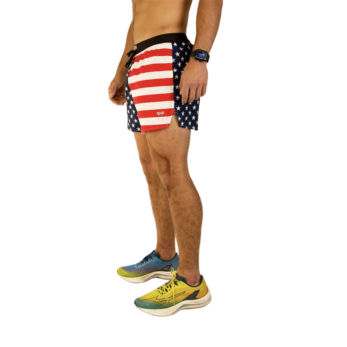 ChicknLegs 5" DS Running Shorts — Puerto Rico Flag — Size XSmall — Alternate View 24