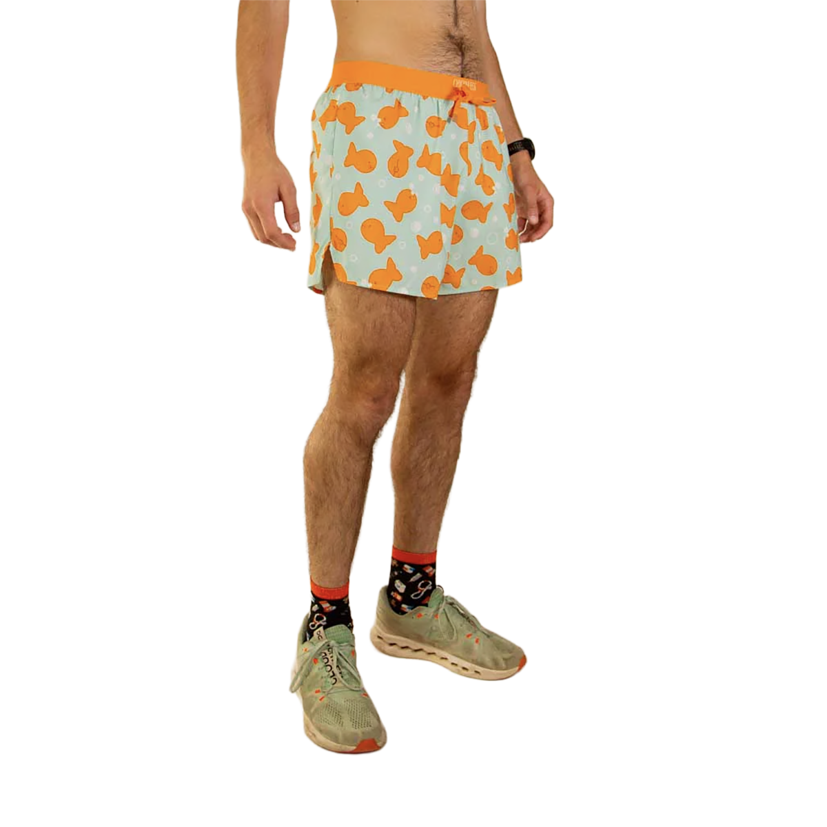 ChicknLegs 5" DS Running Shorts — Puerto Rico Flag — Size XSmall — Alternate View 30