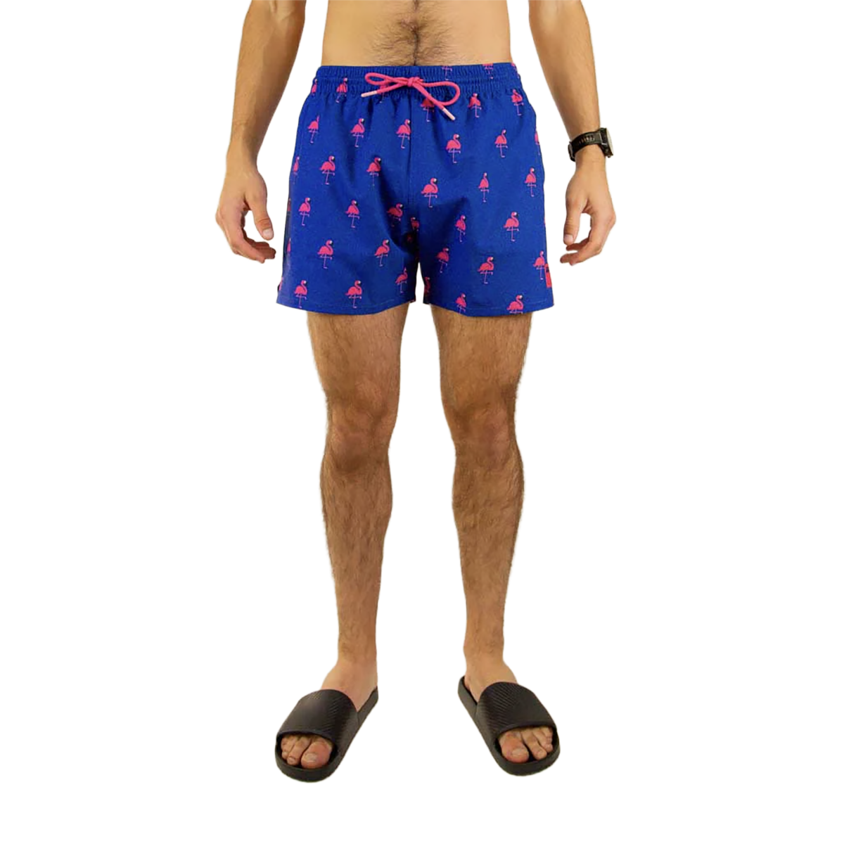 Chicknlegs Swim Trunks — Neon Palms — Size XSmall — Alternate View 13