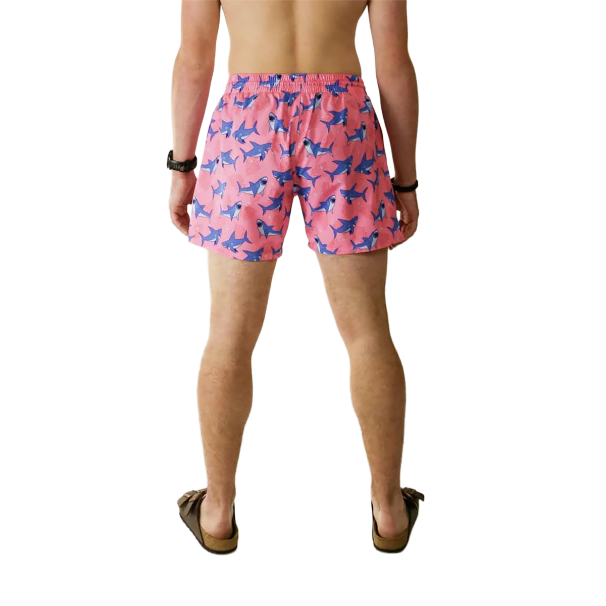 Chicknlegs Swim Trunks — Neon Palms — Size XSmall — Alternate View 11