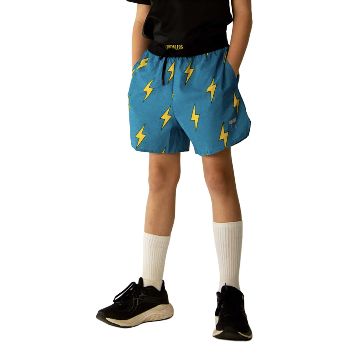 Chicknlegs Running Shorts Boys — Black — Size XSmall — Alternate View 30