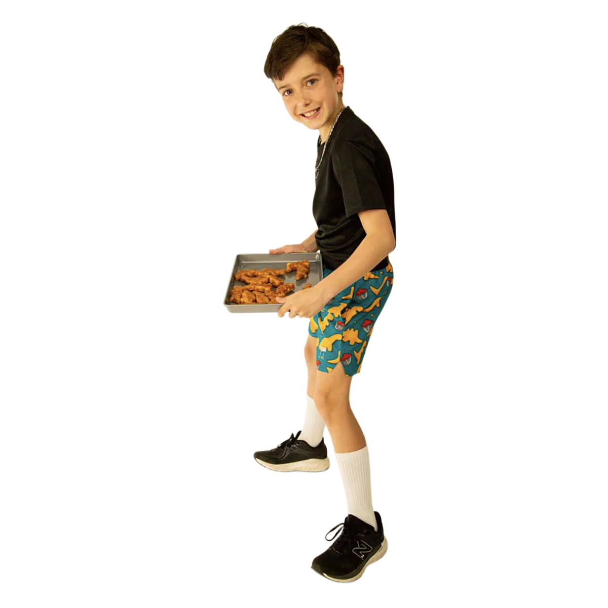 Chicknlegs Running Shorts Boys — Black — Size XSmall — Alternate View 17