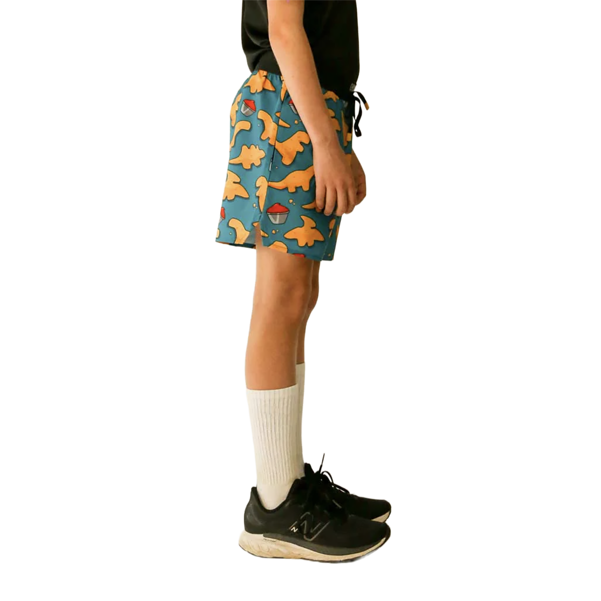 Chicknlegs Running Shorts Boys — Black — Size XSmall — Alternate View 19