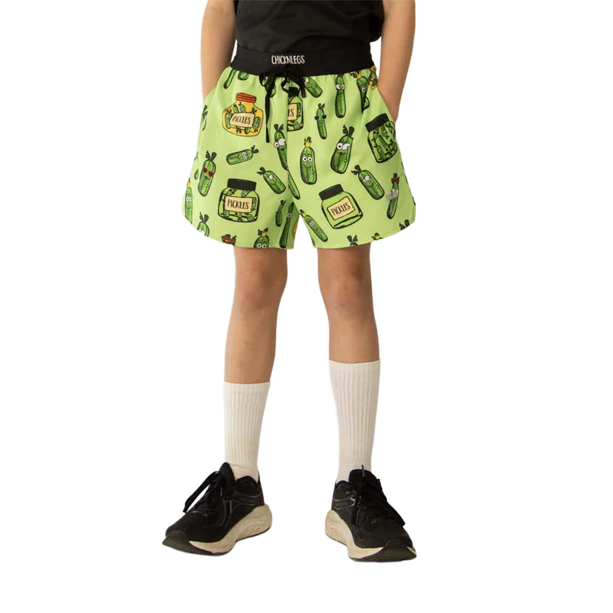 Chicknlegs Running Shorts Boys — Black — Size XSmall — Alternate View 23