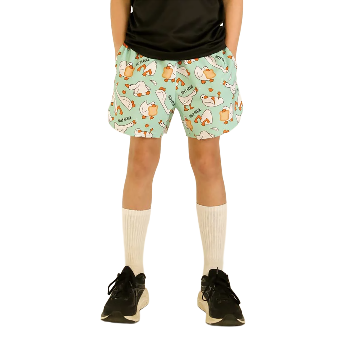Chicknlegs Running Shorts Boys — Black — Size XSmall — Alternate View 13
