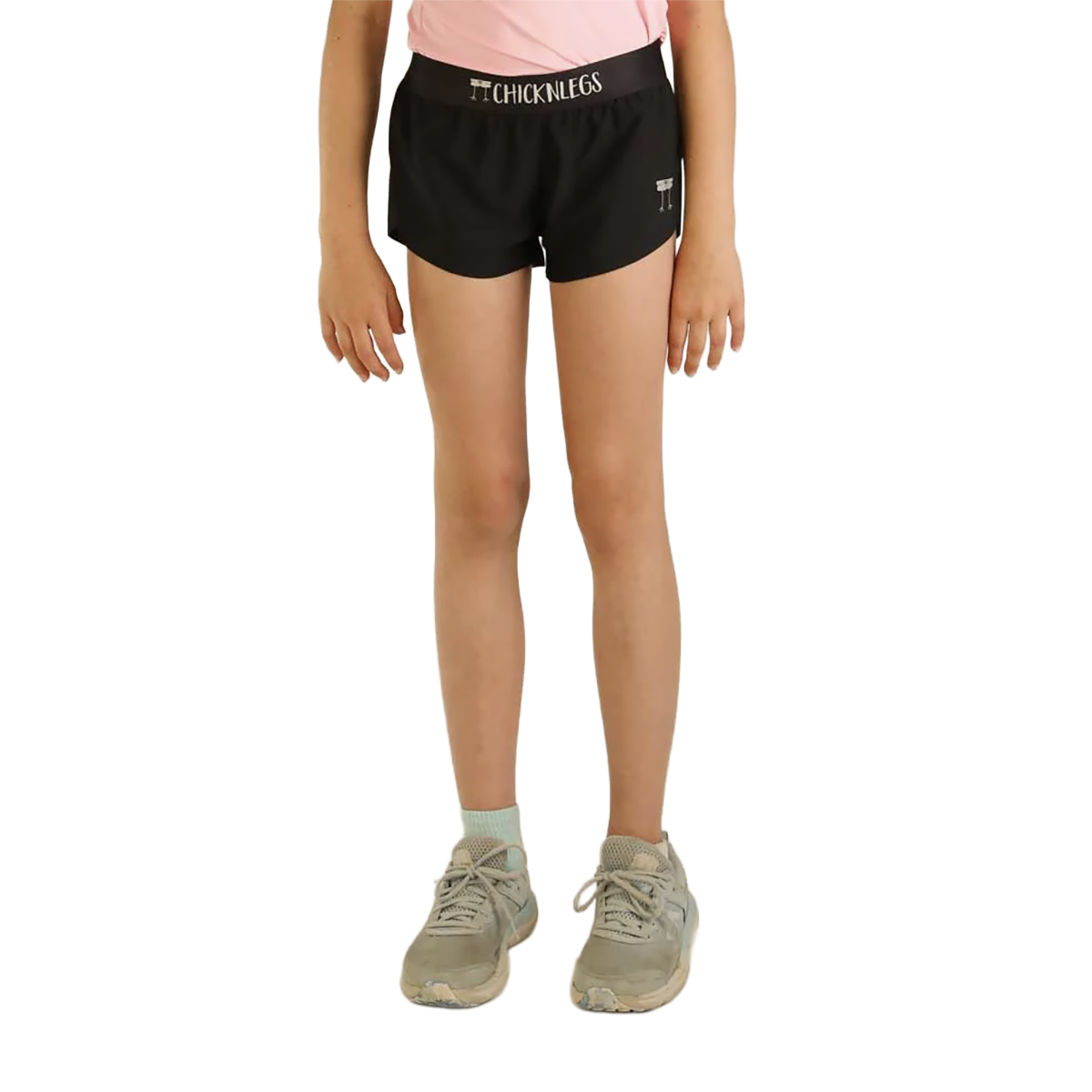 Chicknlegs Running Shorts Girls — Choccy Cows — Size XSmall — Alternate View 25