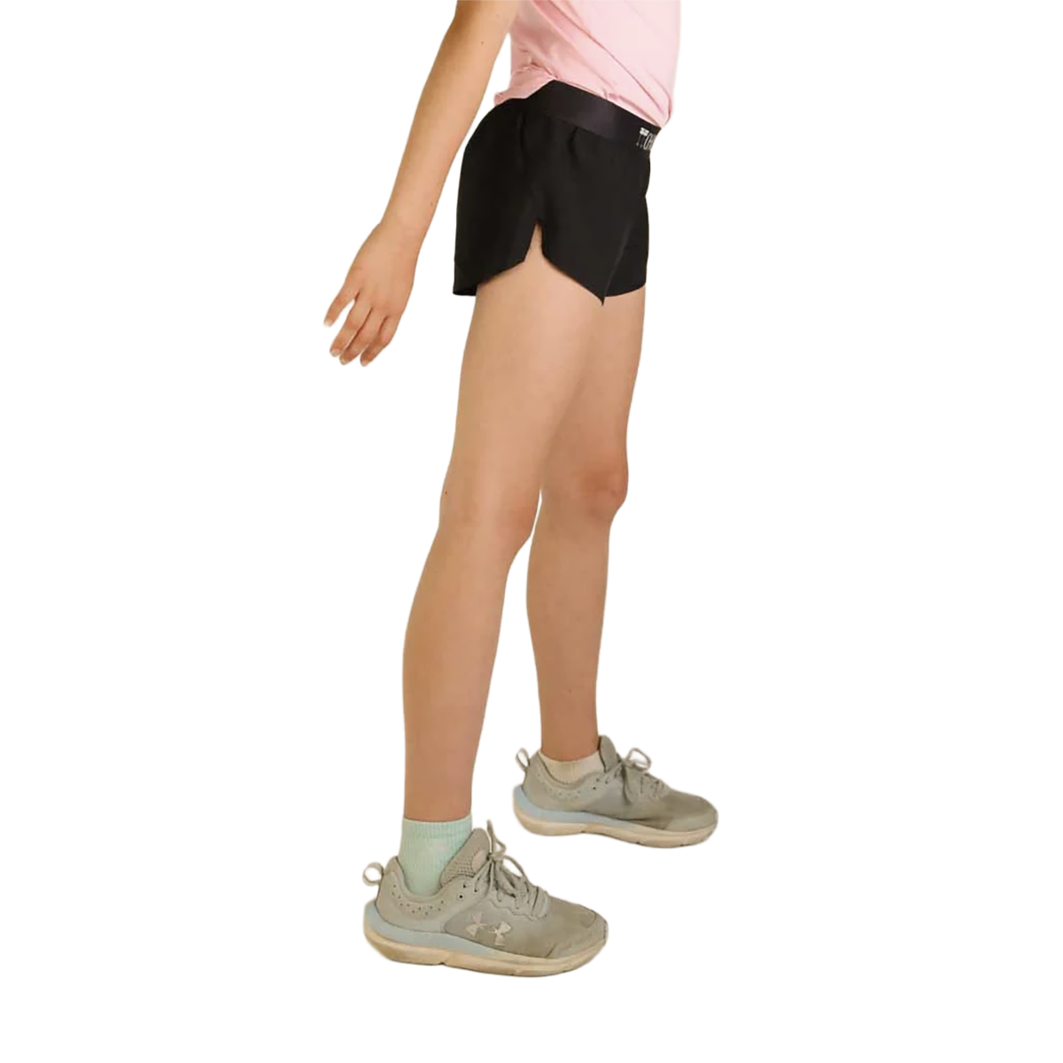 Chicknlegs Running Shorts Girls — Choccy Cows — Size XSmall — Alternate View 27