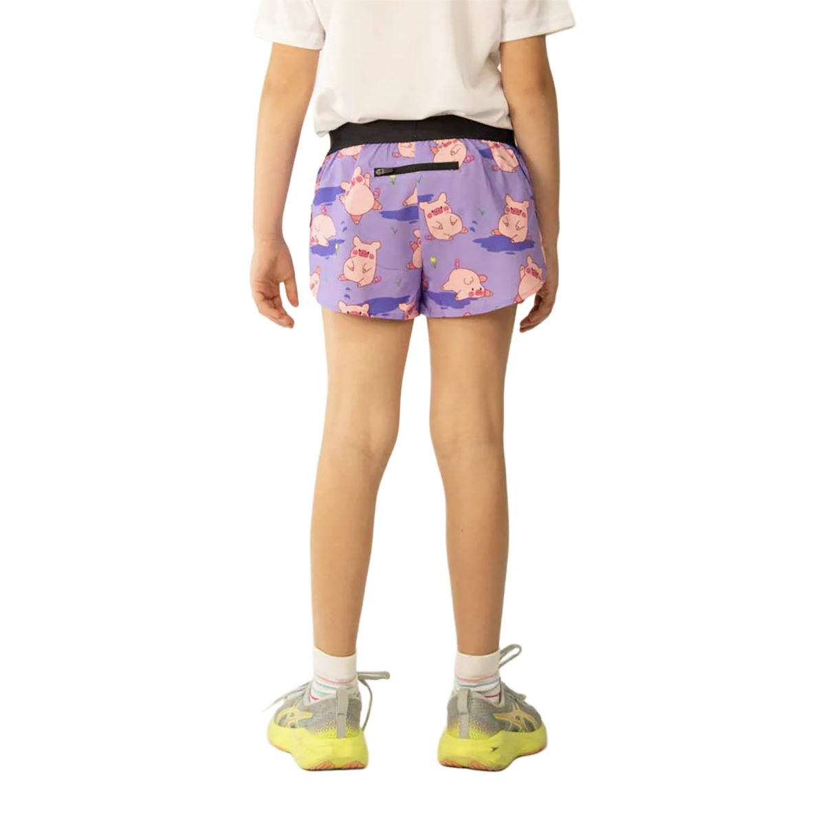 Chicknlegs Running Shorts Girls — Choccy Cows — Size XSmall — Alternate View 16