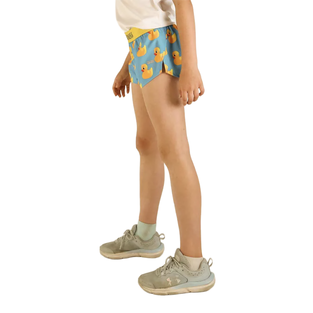 Chicknlegs Running Shorts Girls — Choccy Cows — Size XSmall — Alternate View 10