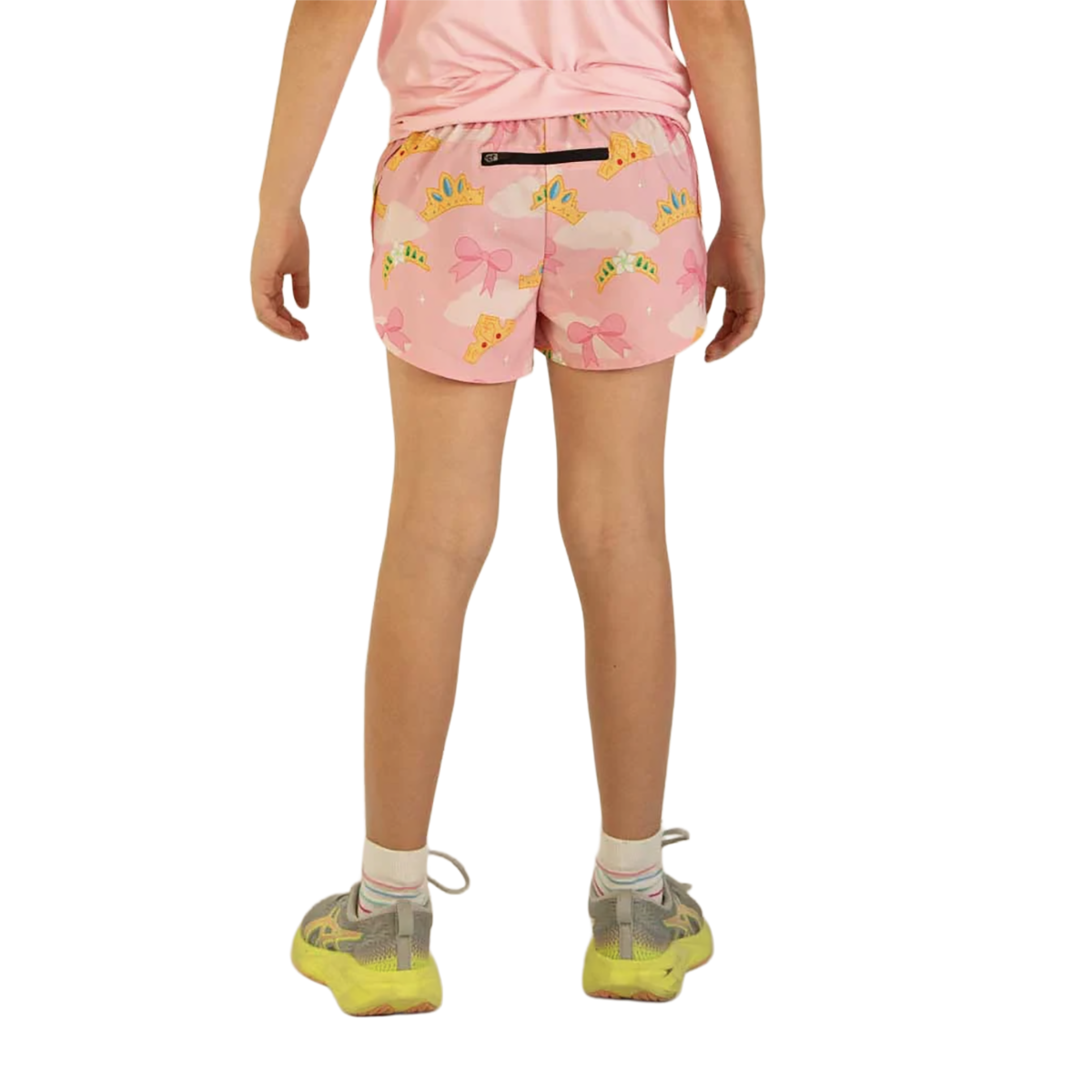 Chicknlegs Running Shorts Girls — Choccy Cows — Size XSmall — Alternate View 22