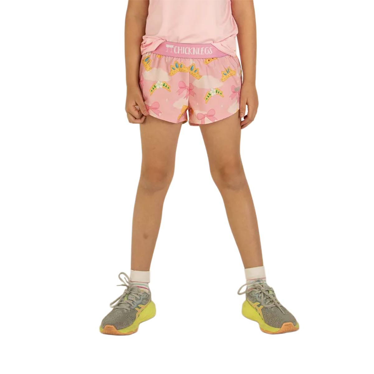 Chicknlegs Running Shorts Girls — Choccy Cows — Size XSmall — Alternate View 19