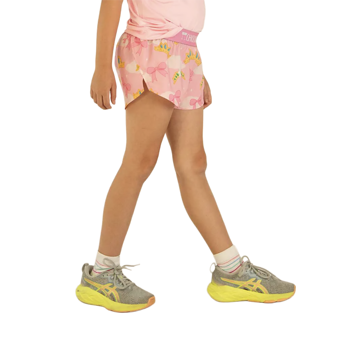 Chicknlegs Running Shorts Girls — Choccy Cows — Size XSmall — Alternate View 21