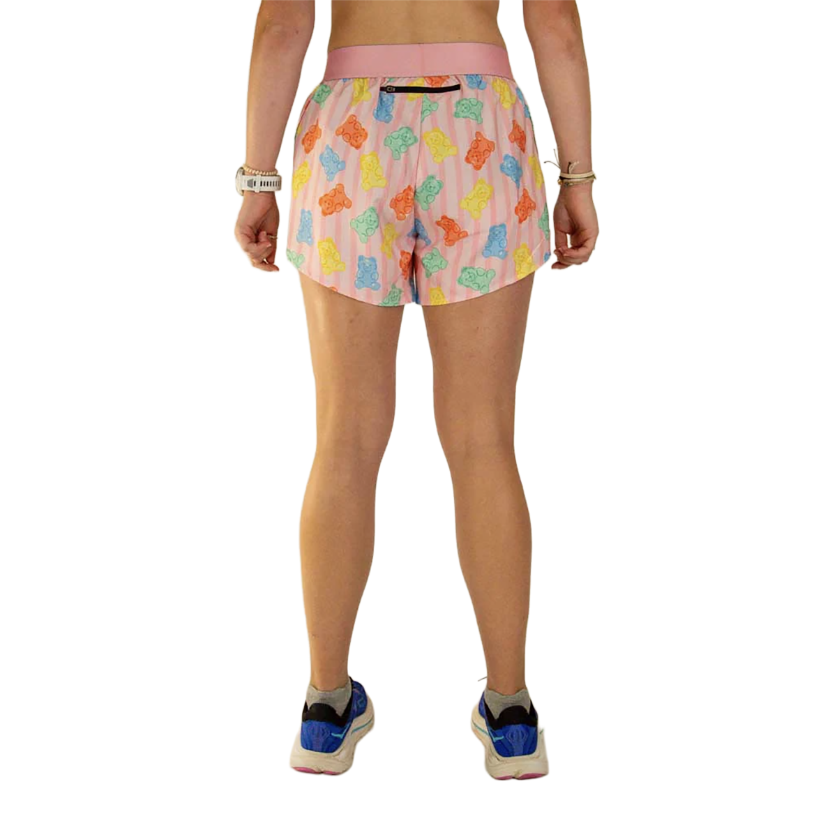 ChicknLegs 4" Half Split Shorts — USA Flag — Size Small — Alternate View 54