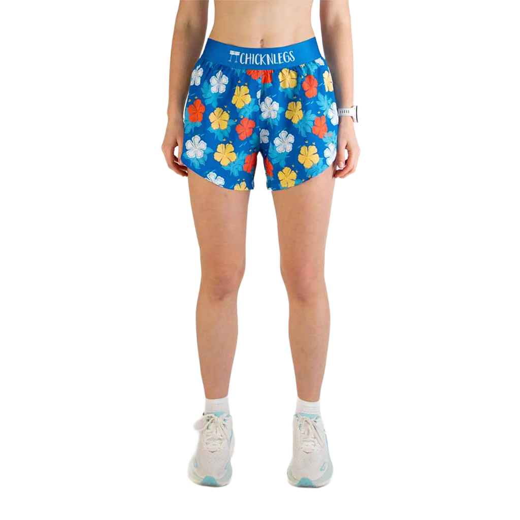 ChicknLegs 4" Half Split Shorts — USA Flag — Size Small — Lifestyle View