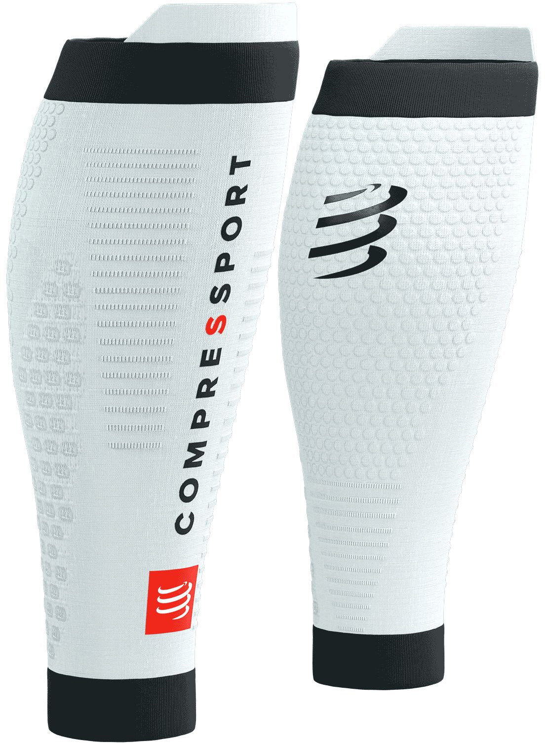 Compressport R2 3.0 Compression Calf Sleeves - White