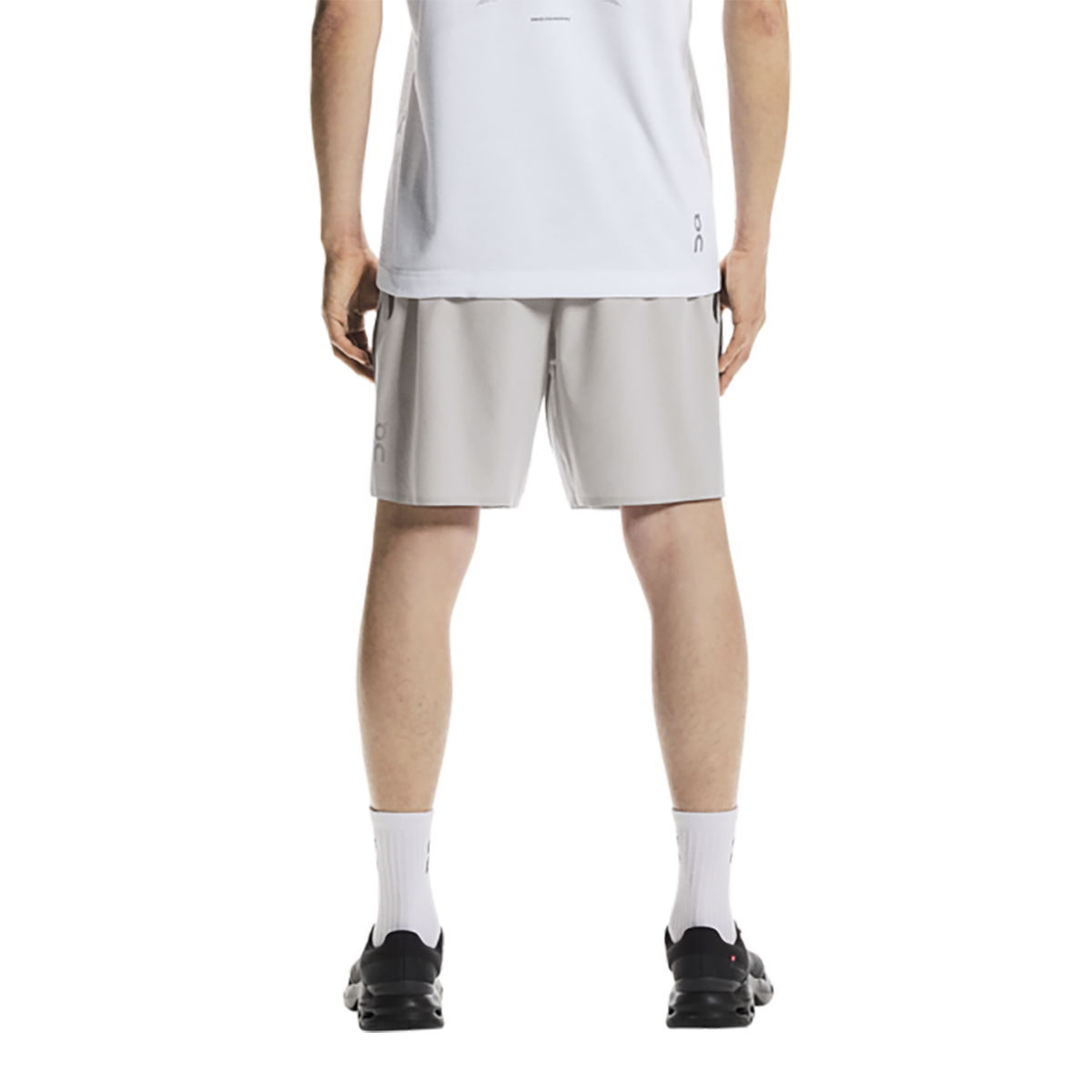 ON Train Shorts — Alloy — Size XSmall — Back View
