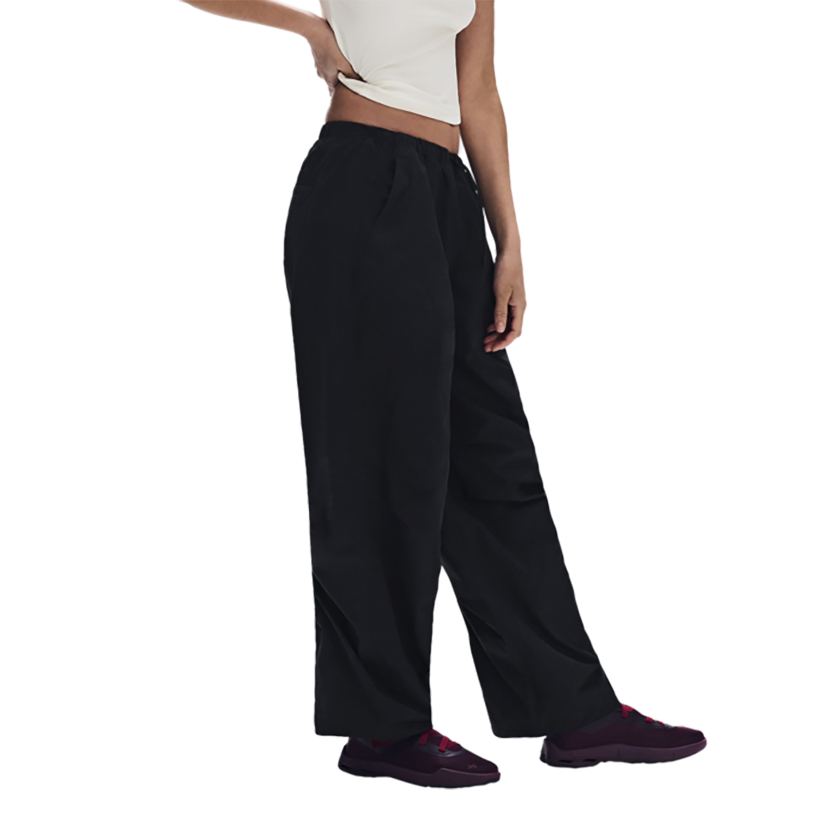 ON Parachute Pants — Black — Size Small — Back View