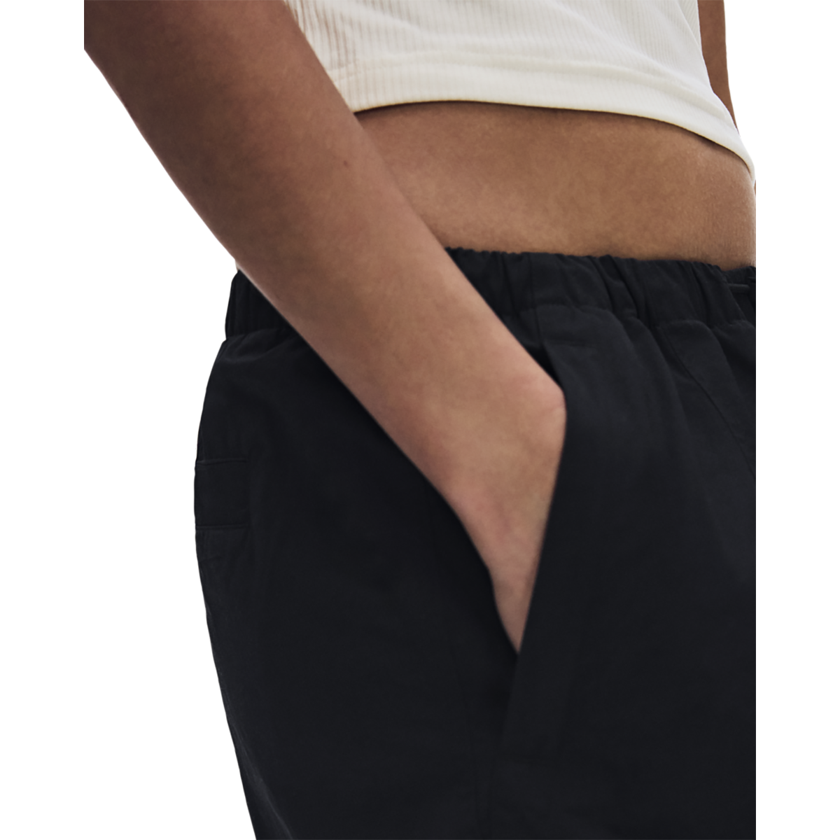 ON Parachute Pants — Black — Size Small — Detail View