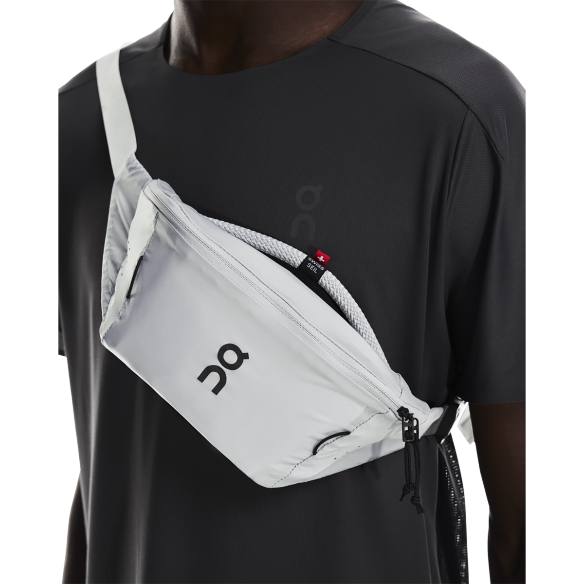 ON Waist Pack 2L Lite — Glacier — Size One Size — Front View
