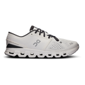 ON Cloud X V4 — Silver - Flame — Size B — Width 10 — Front View