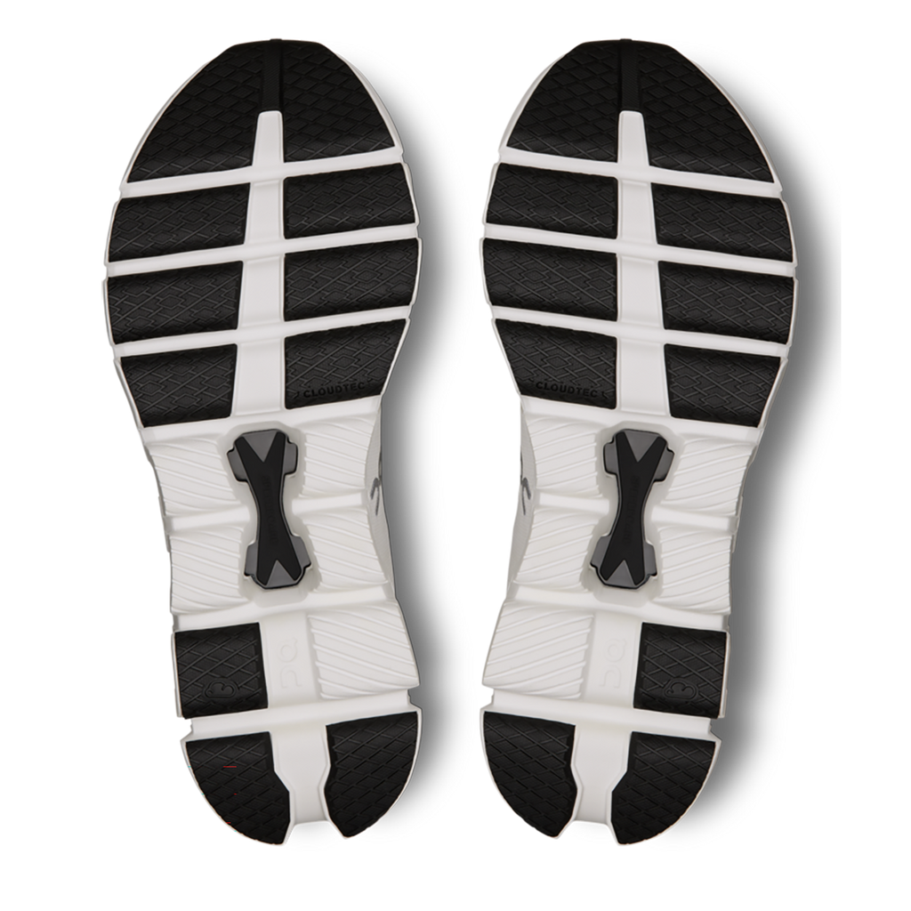 ON Cloud X V4 — Silver - Flame — Size B — Width 10 — Top View
