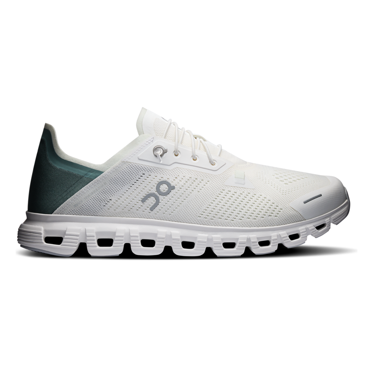 ON Cloud 6 Coast — Black - White — Size D — Width 12.5 — Alternate View 37