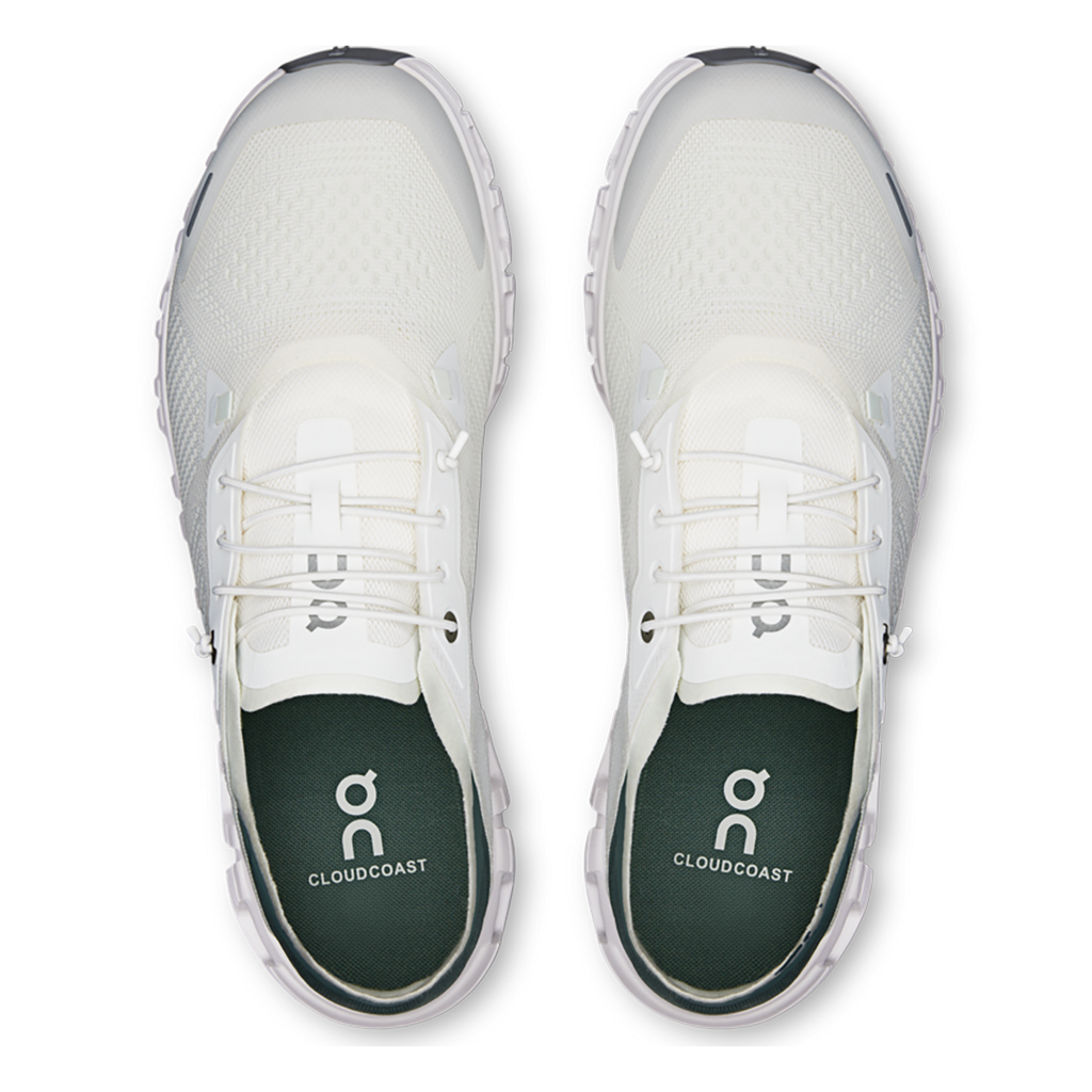 ON Cloud 6 Coast — Black - White — Size D — Width 12.5 — Alternate View 39