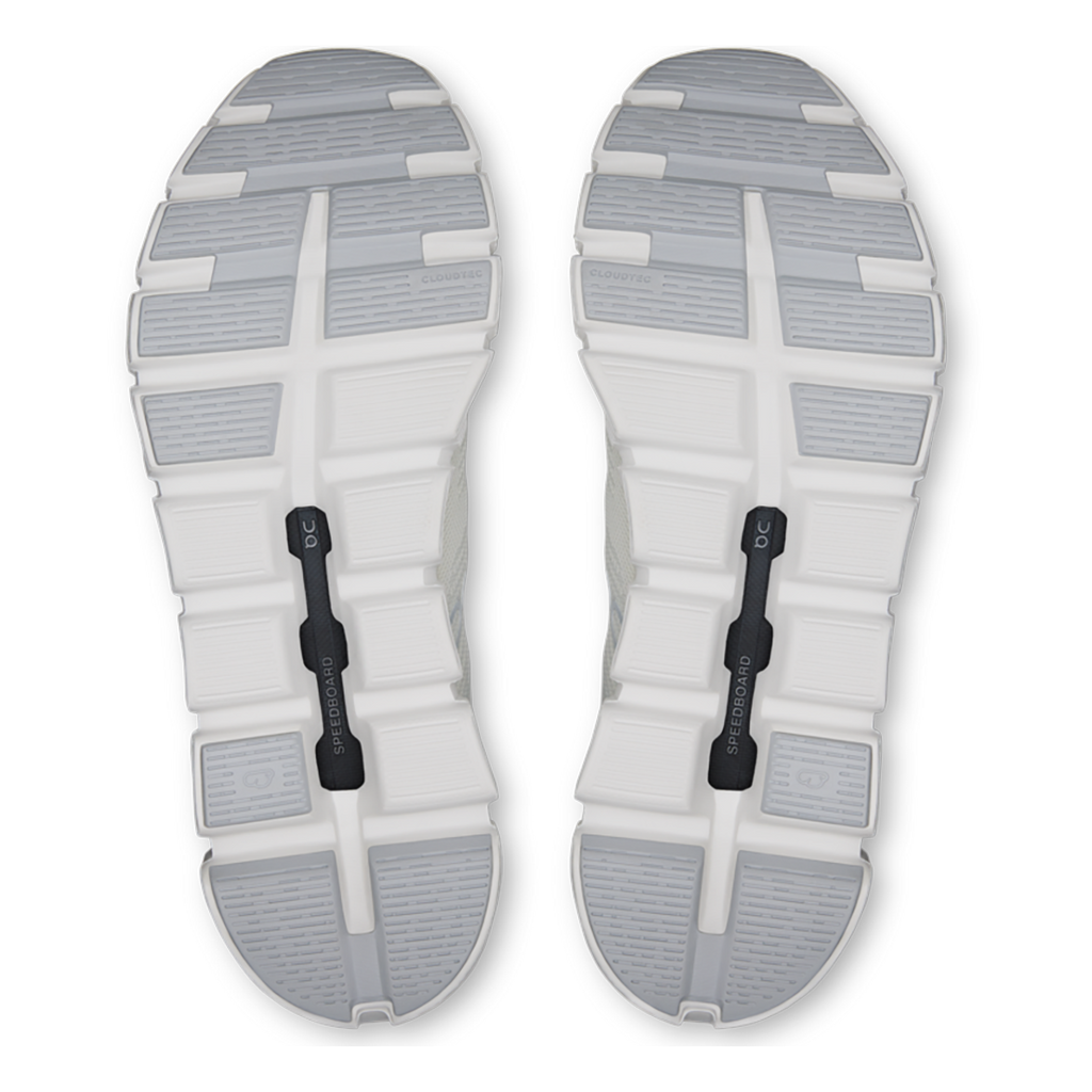 ON Cloud 6 Coast — Black - White — Size D — Width 12.5 — Alternate View 40