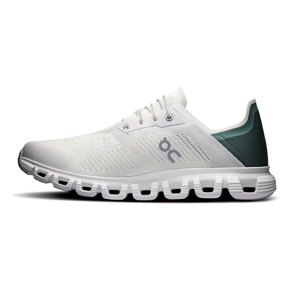 ON Cloud 6 Coast — Black - White — Size D — Width 12.5 — Alternate View 38
