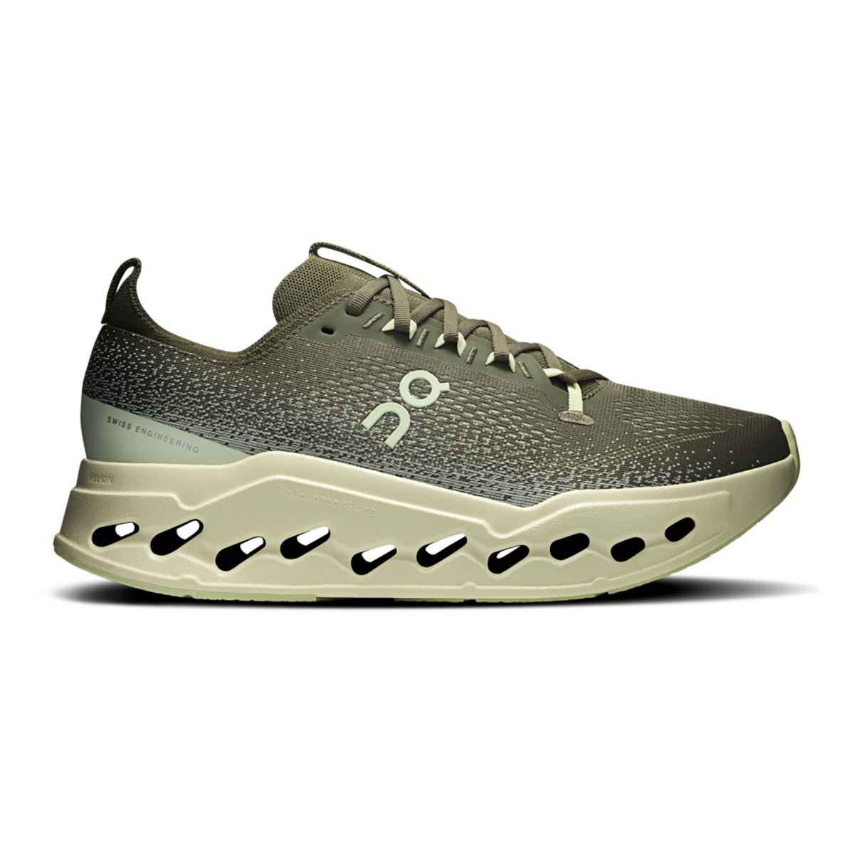 ON Cloudsurfer Max — Black - Eclipse — Size D — Width 9 — Alternate View 45