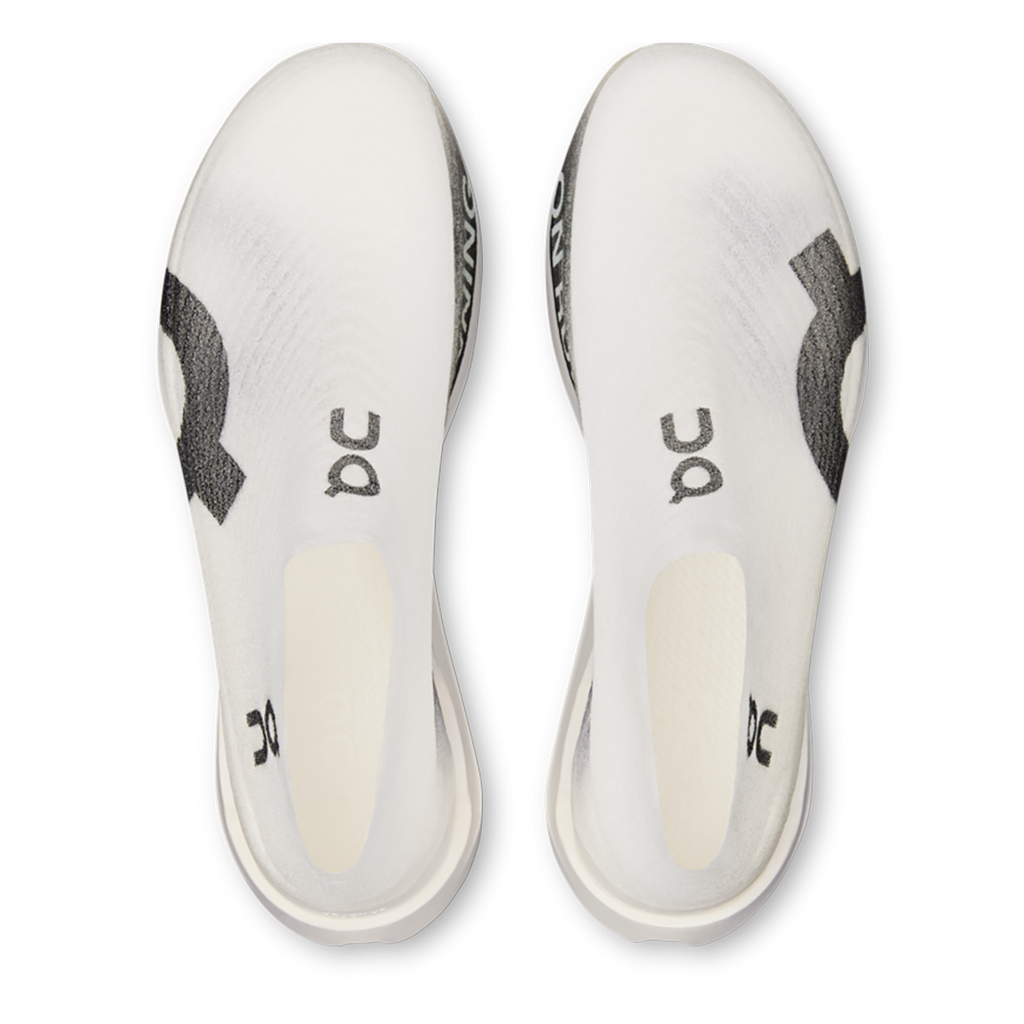 ON Cloudboom Strike LS — White - Black — Size D — Width 4.5 M / 6 W — Detail View