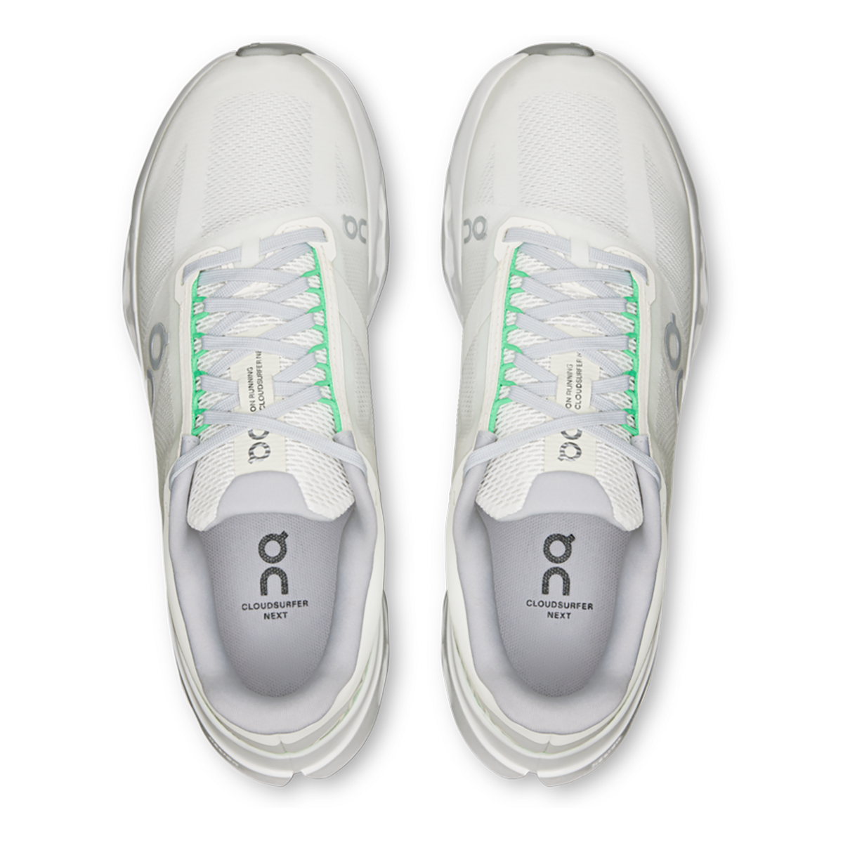 ON Cloudsurfer Next — Glacier - White — Size B — Width 10 — Alternate View 51