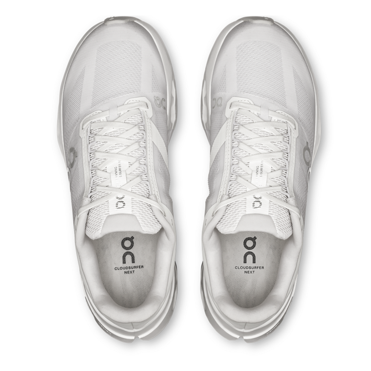 ON Cloudsurfer Next — Glacier - White — Size B — Width 10 — Alternate View 43