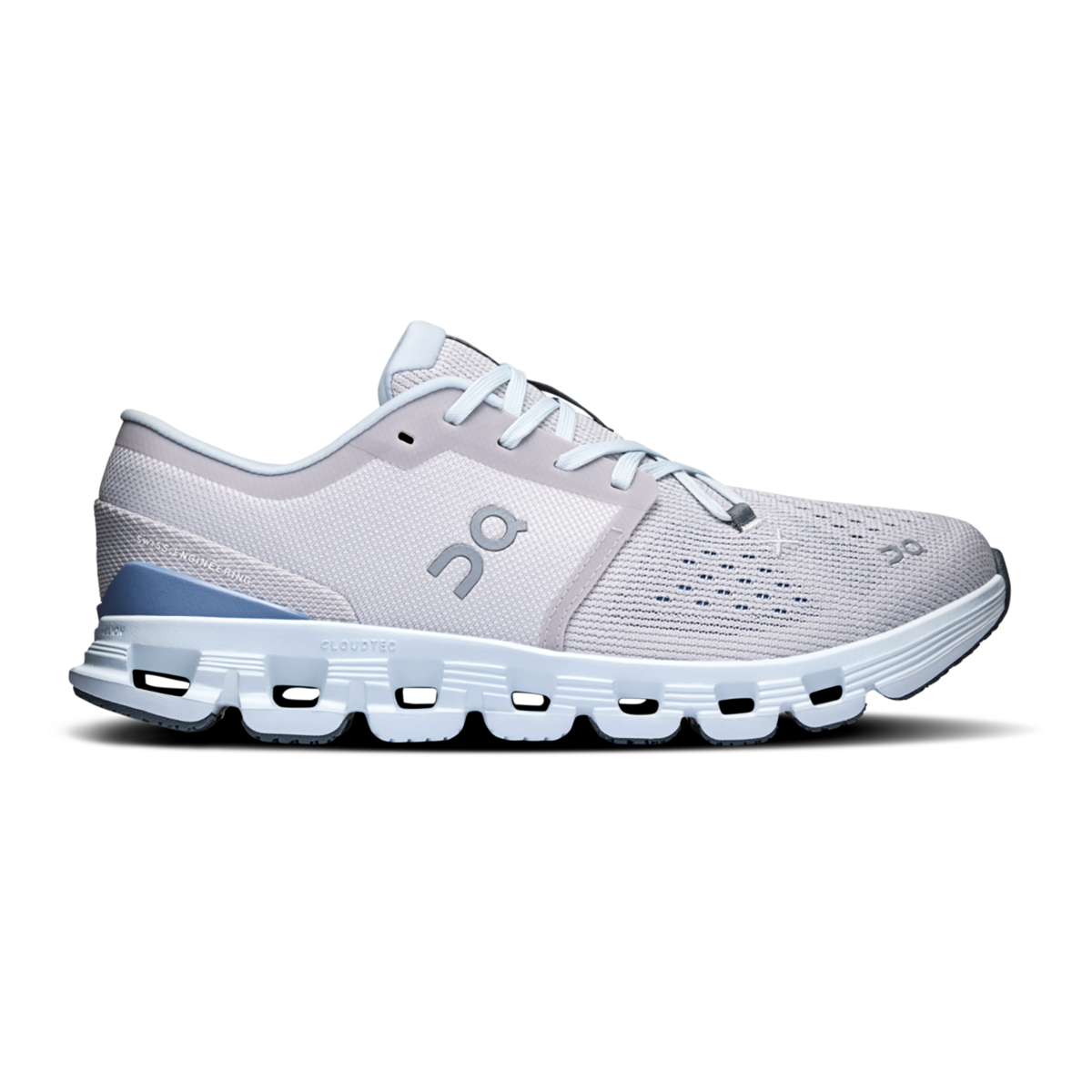 ON Cloud X V4 — Silver - Flame — Size B — Width 10 — Alternate View 25