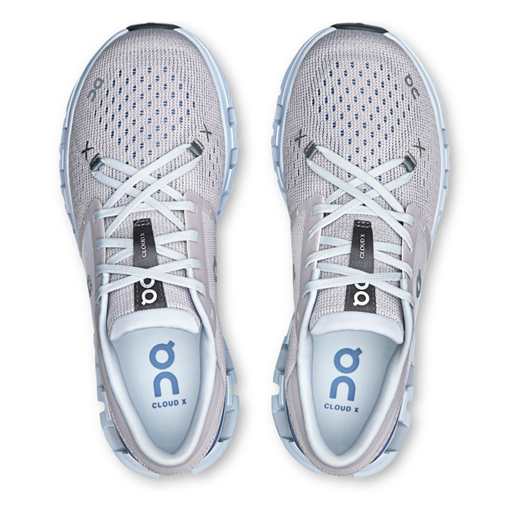 ON Cloud X V4 — Silver - Flame — Size B — Width 10 — Alternate View 27