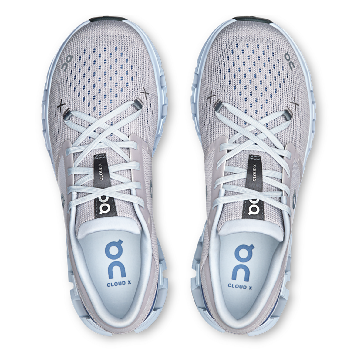 ON Cloud X V4 — Silver - Flame — Size B — Width 10 — Alternate View 27
