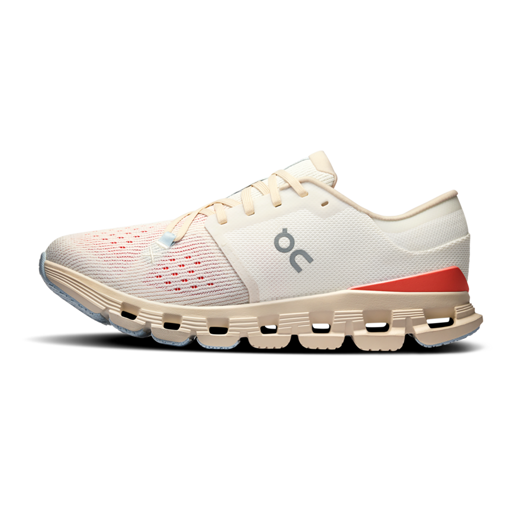 ON Cloud X V4 — Silver - Flame — Size B — Width 10 — Alternate View 10