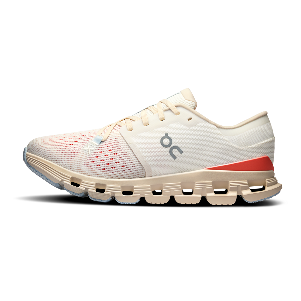 ON Cloud X V4 — Silver - Flame — Size B — Width 10 — Alternate View 10
