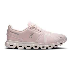 ON Cloud 6 - New Colors — Nimbus - White — Size B — Width 7.5 — Front View