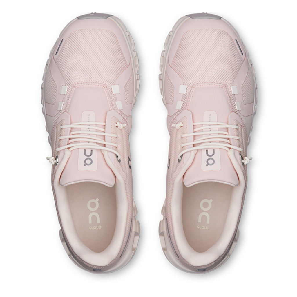 ON Cloud 6 - New Colors — Nimbus - White — Size B — Width 7.5 — Back View