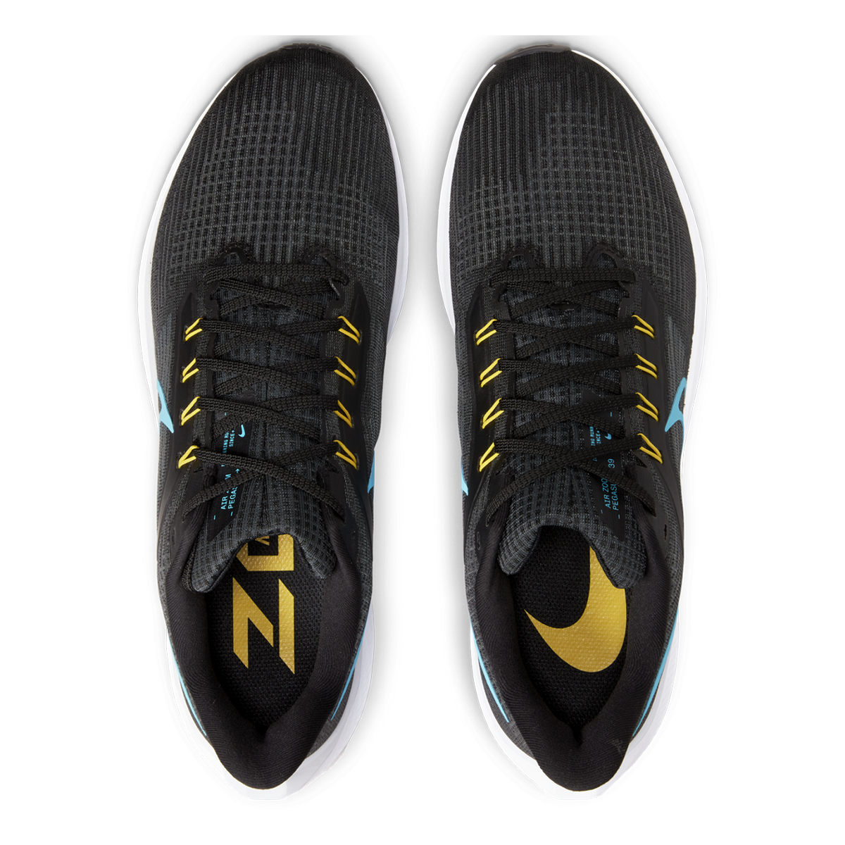 Nike Air Zoom Pegasus 39 — Scream Green - Black - Coconut Milk - Honeydew — Size D — Width 12 — Alternate View 7