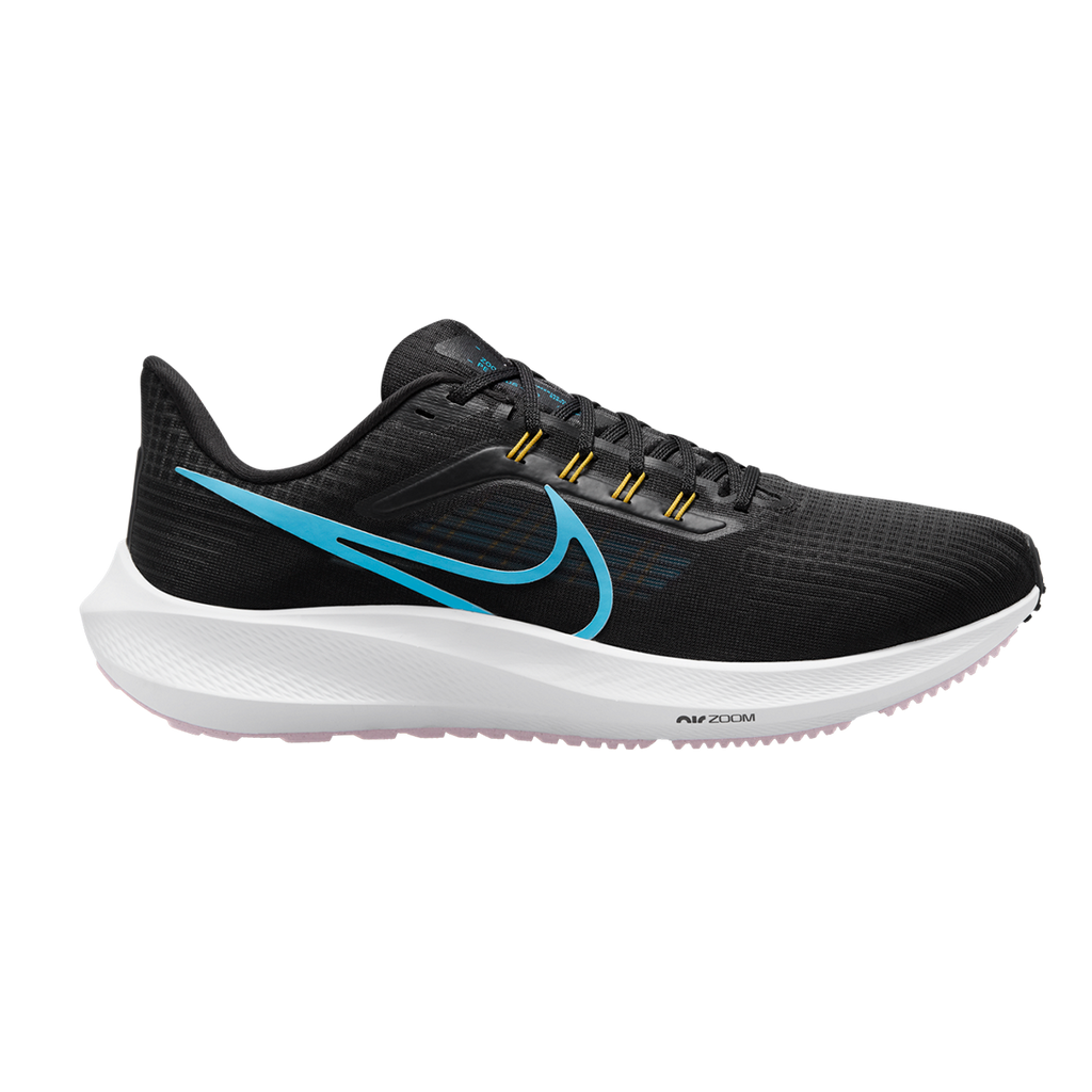Nike Air Zoom Pegasus 39 — Scream Green - Black - Coconut Milk - Honeydew — Size D — Width 12 — Detail View