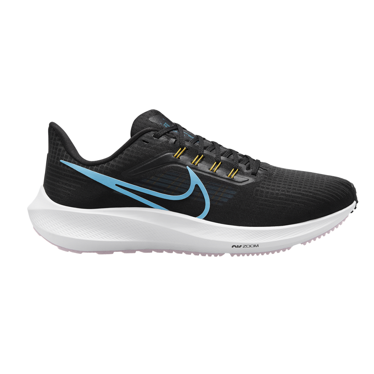 Nike Air Zoom Pegasus 39 — Scream Green - Black - Coconut Milk - Honeydew — Size D — Width 12 — Detail View